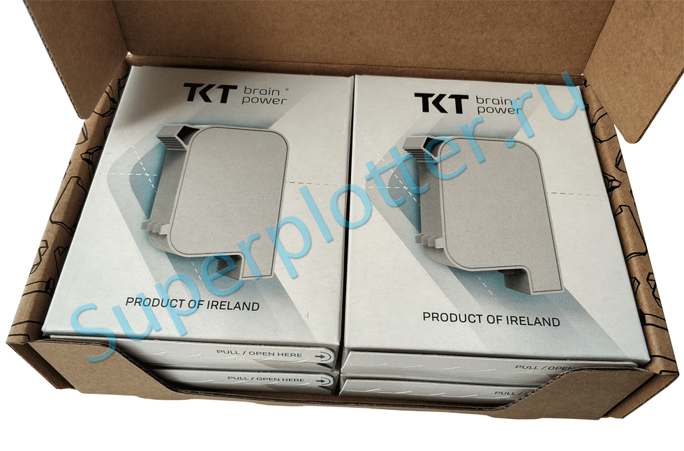 Картонная упаковка 4х картриджей TkT brainpower HP51645 для плоттера TDOT 180